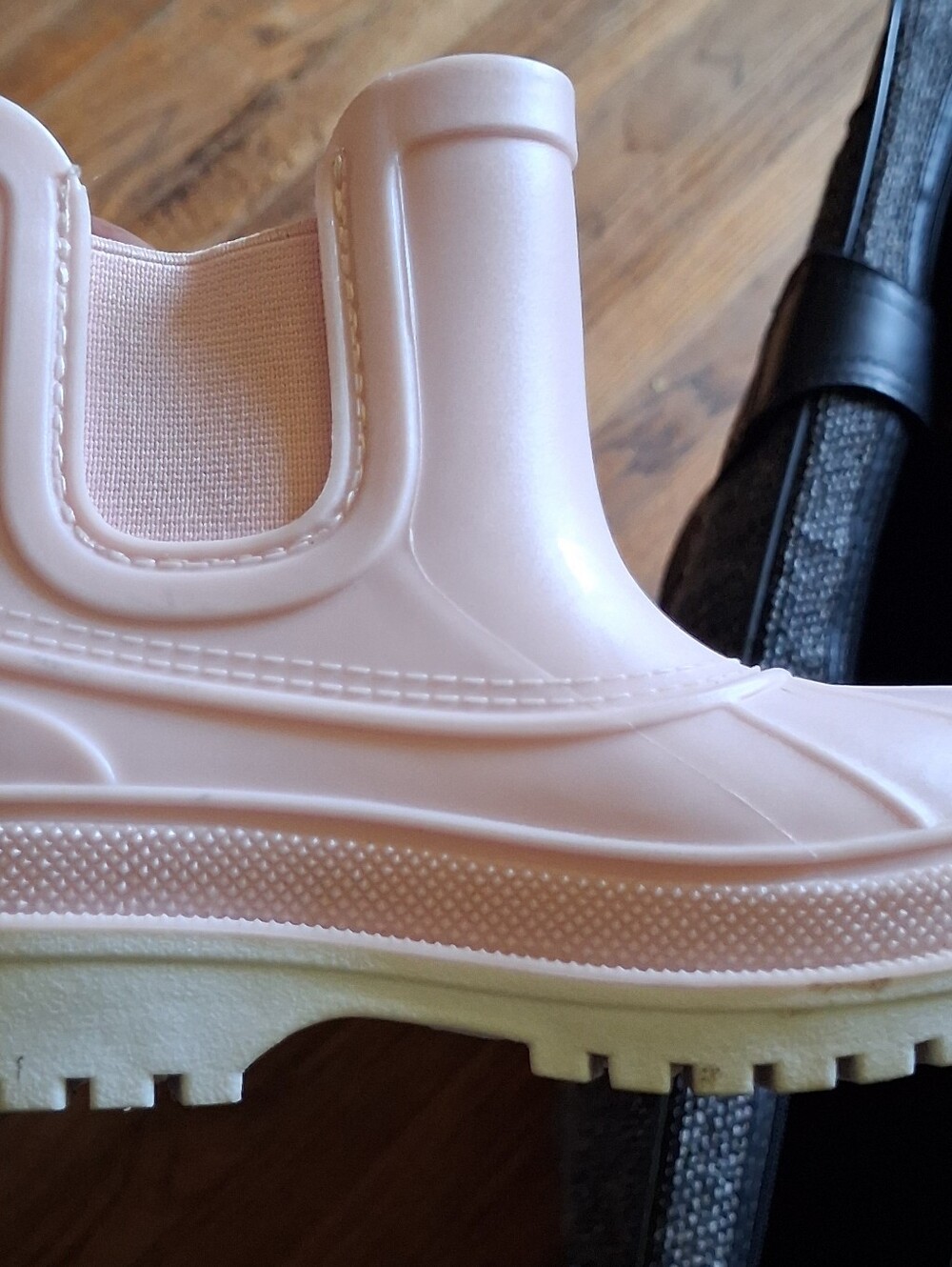 Sperry Light Pink Chelsea Kids Rain Boot
